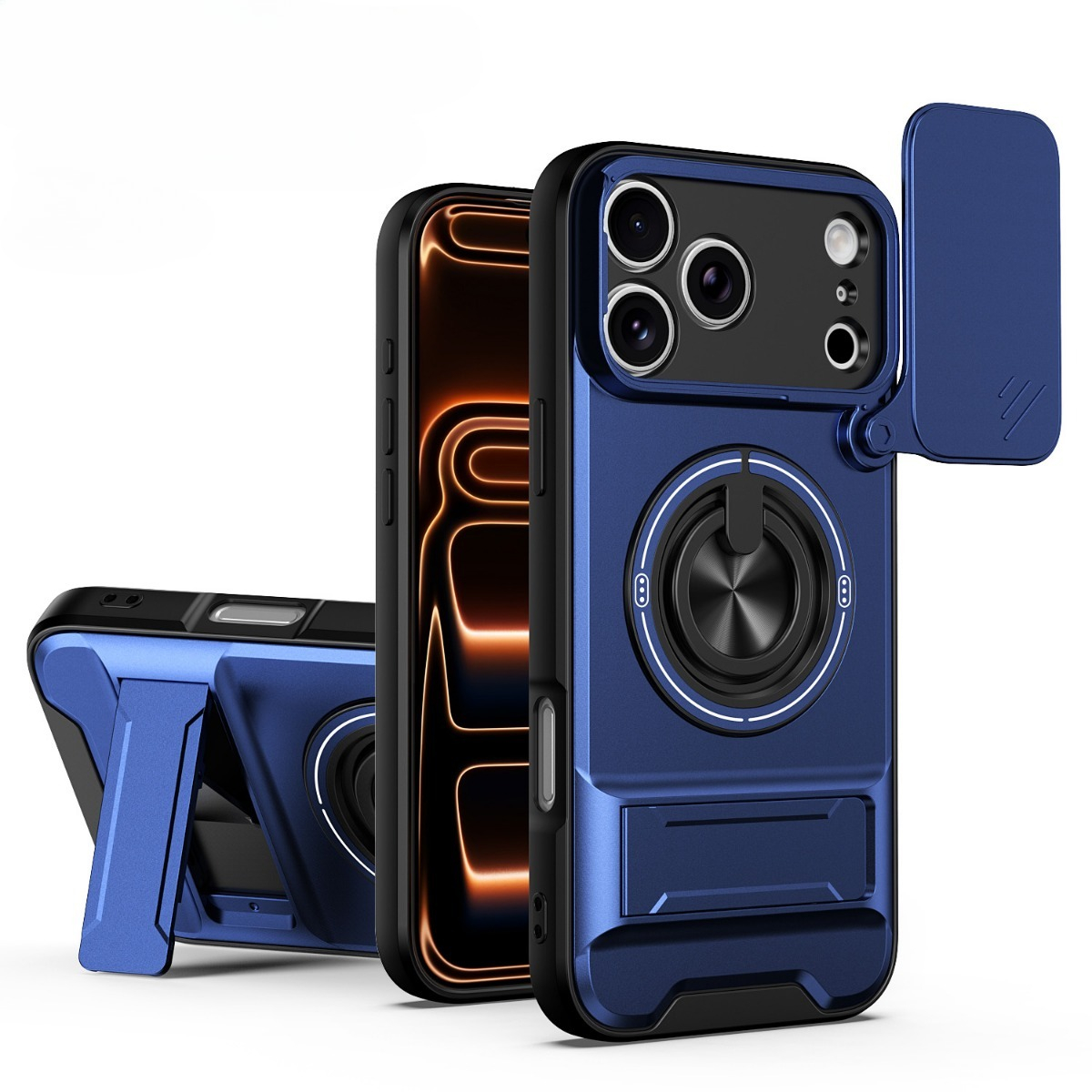 Phone Accessories Ring Holder - Luxury 360 Rotating Magnetic Ring Holder