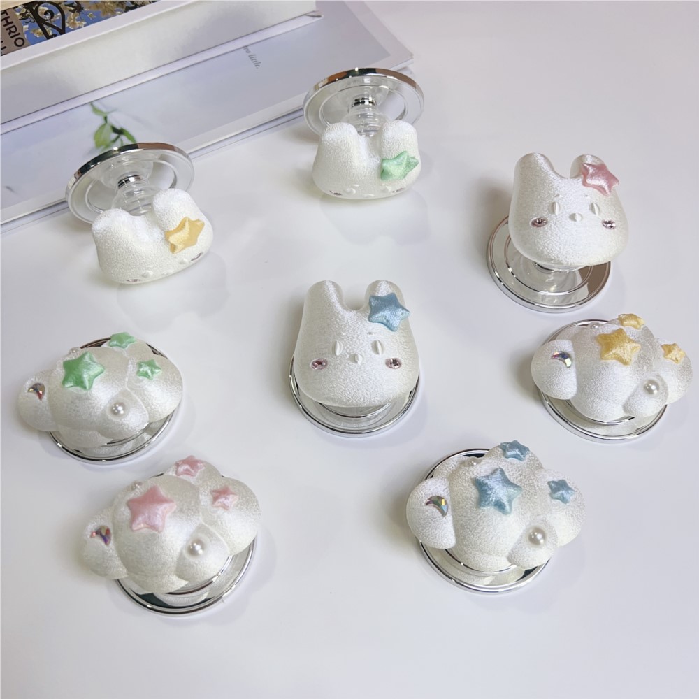 Phone Accessories Cute - Cute 3D Cartoon Rabbit Bear Phone