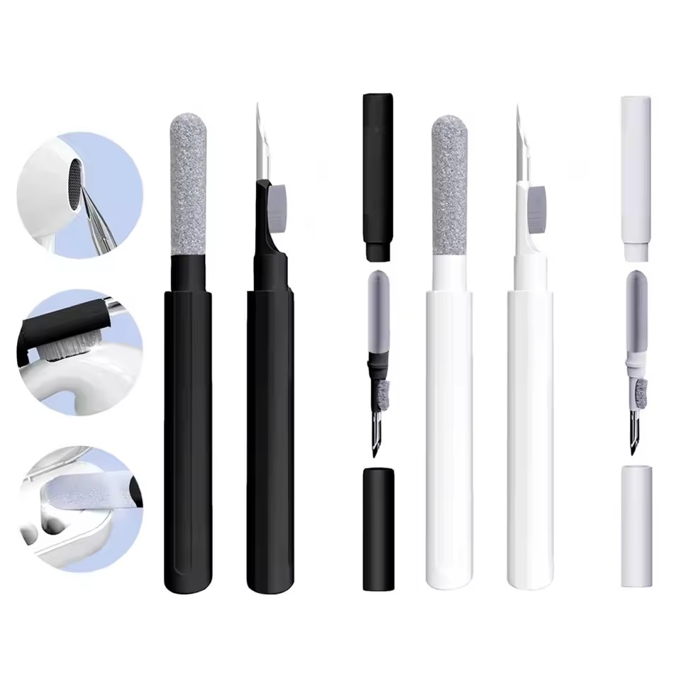 Wireless Earbuds Case - 3 In 1 Cleaner Kit Earphones