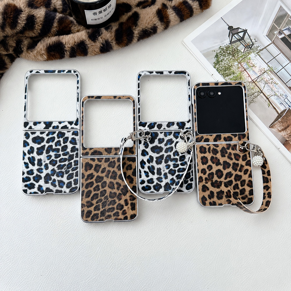 Leopard Print Folding Flip Pho - Phone Accessories For Men review and price