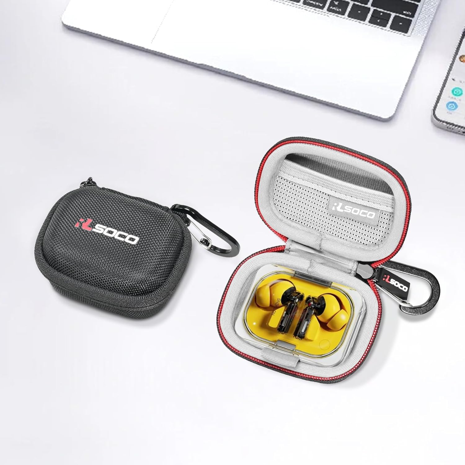 RLSOCO Hard Case for Nothing E - Wireless Earbuds Case review and price