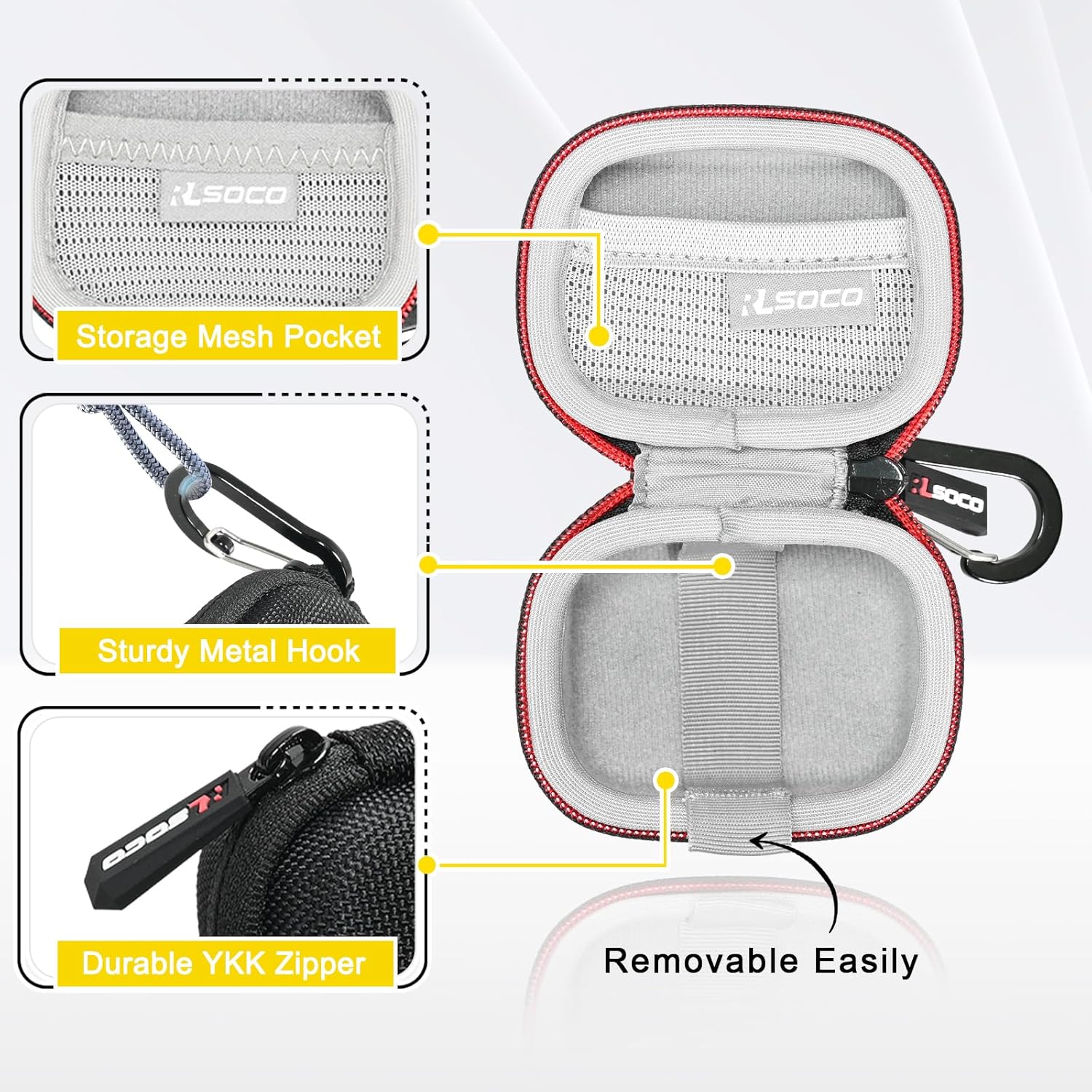 RLSOCO Hard Case for Nothing E - Wireless Earbuds Case review and price