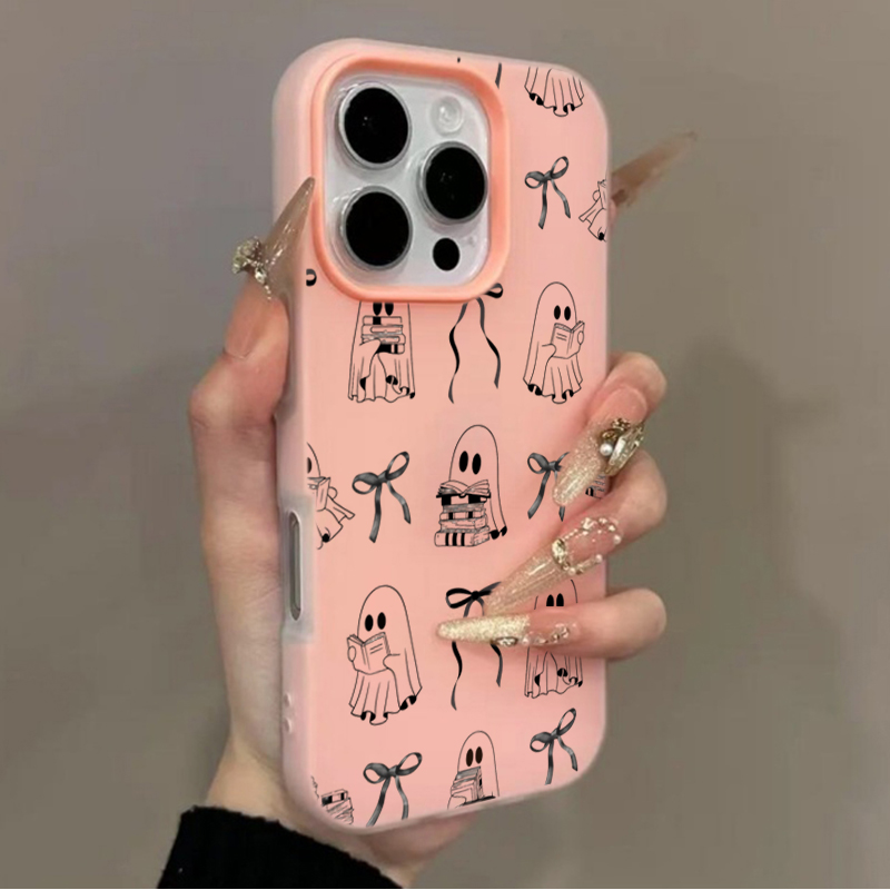 Cute Halloween Book Ghost Bow  - Phone Accessories List review and price