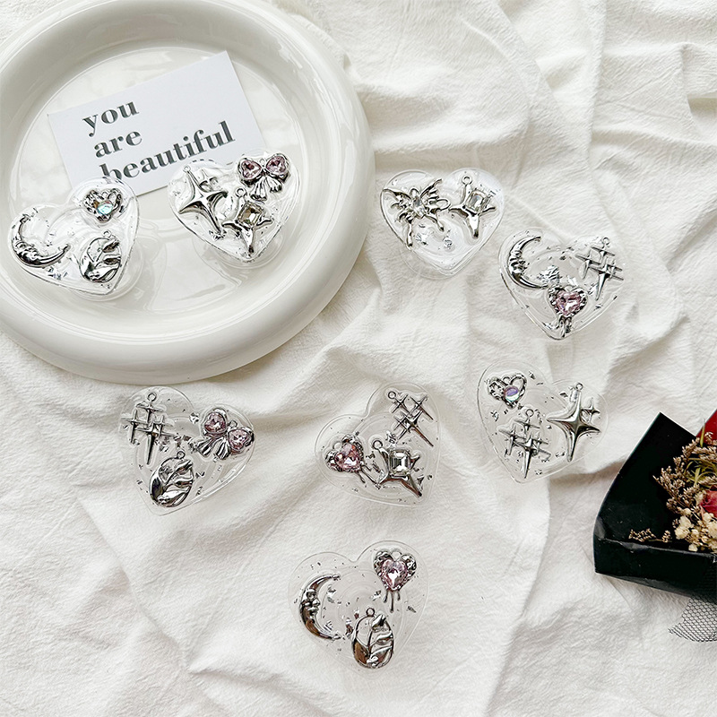 Clear Heart Phone Grip Holder  - Phone Accessories Useful review and price