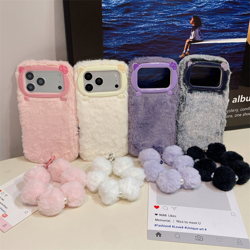Luxury Solid Colors Furry Plus - Phone Accessories List review and price