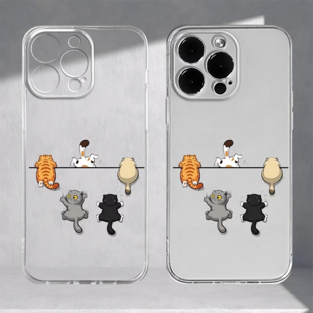 Five Cute Cat Pattern Phone Ca - Phone Accessories List review and price