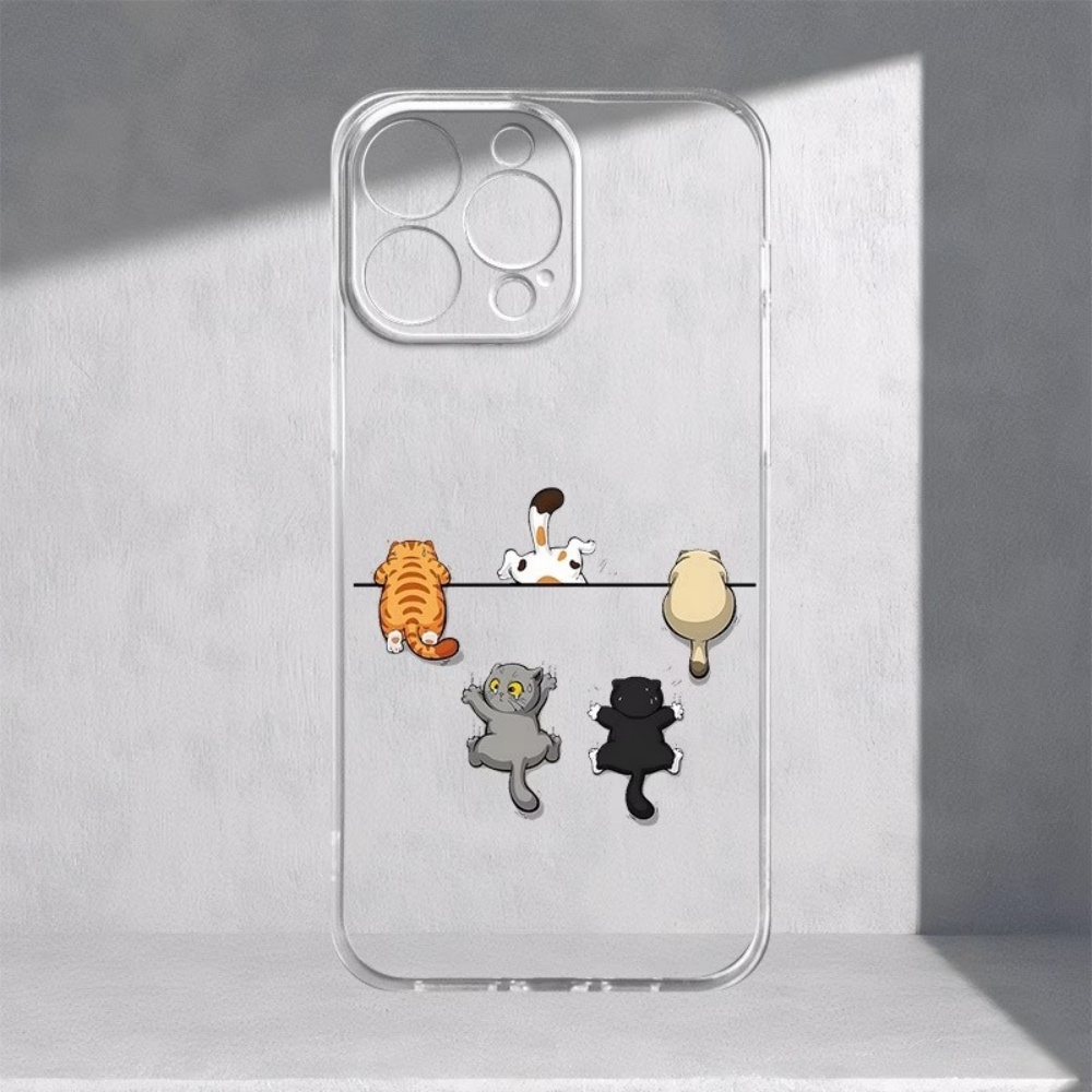 Five Cute Cat Pattern Phone Ca - Phone Accessories List review and price