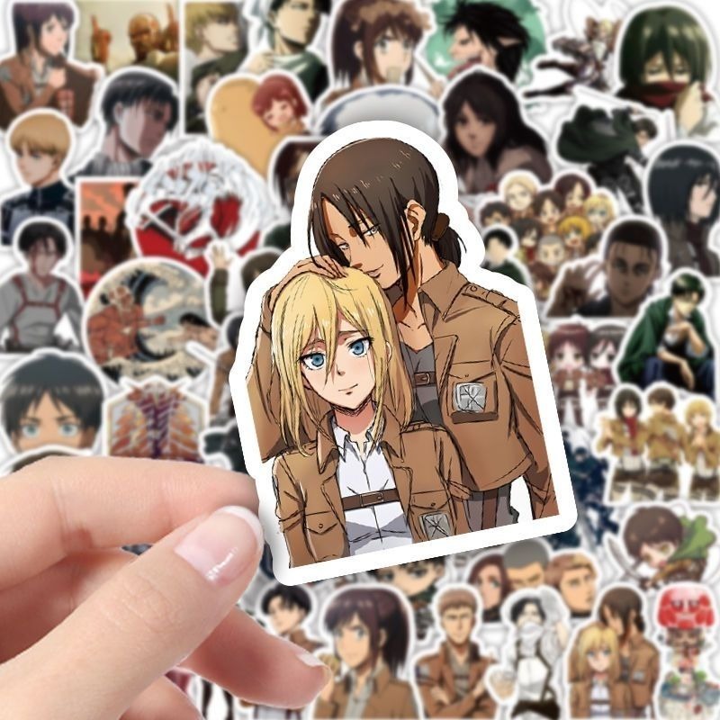 60Pcs Attack on Titan Anime St - Phone Accessories Cute review and price