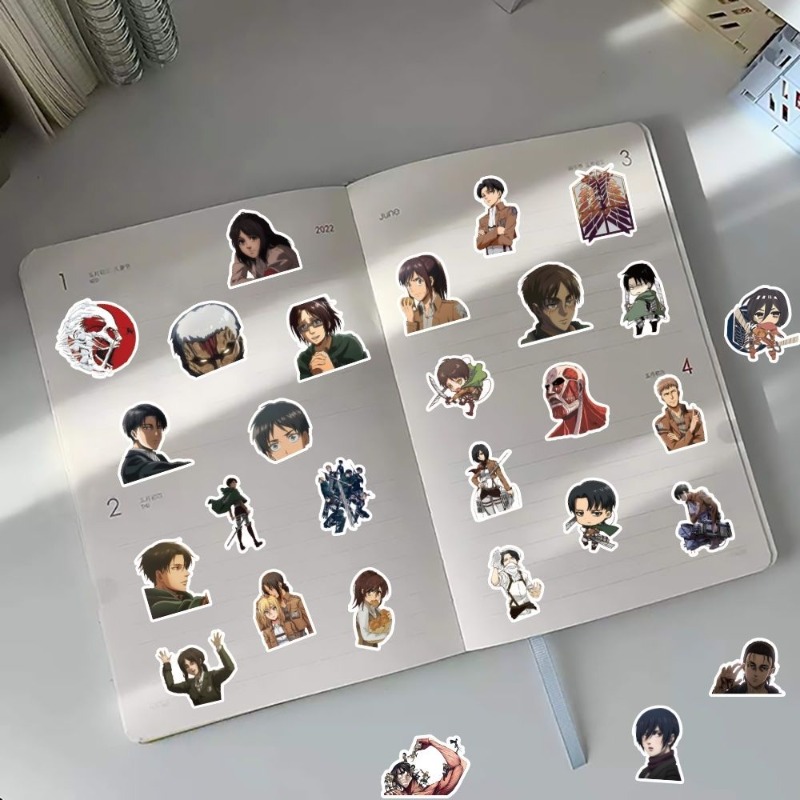 60Pcs Attack on Titan Anime St - Phone Accessories Cute review and price