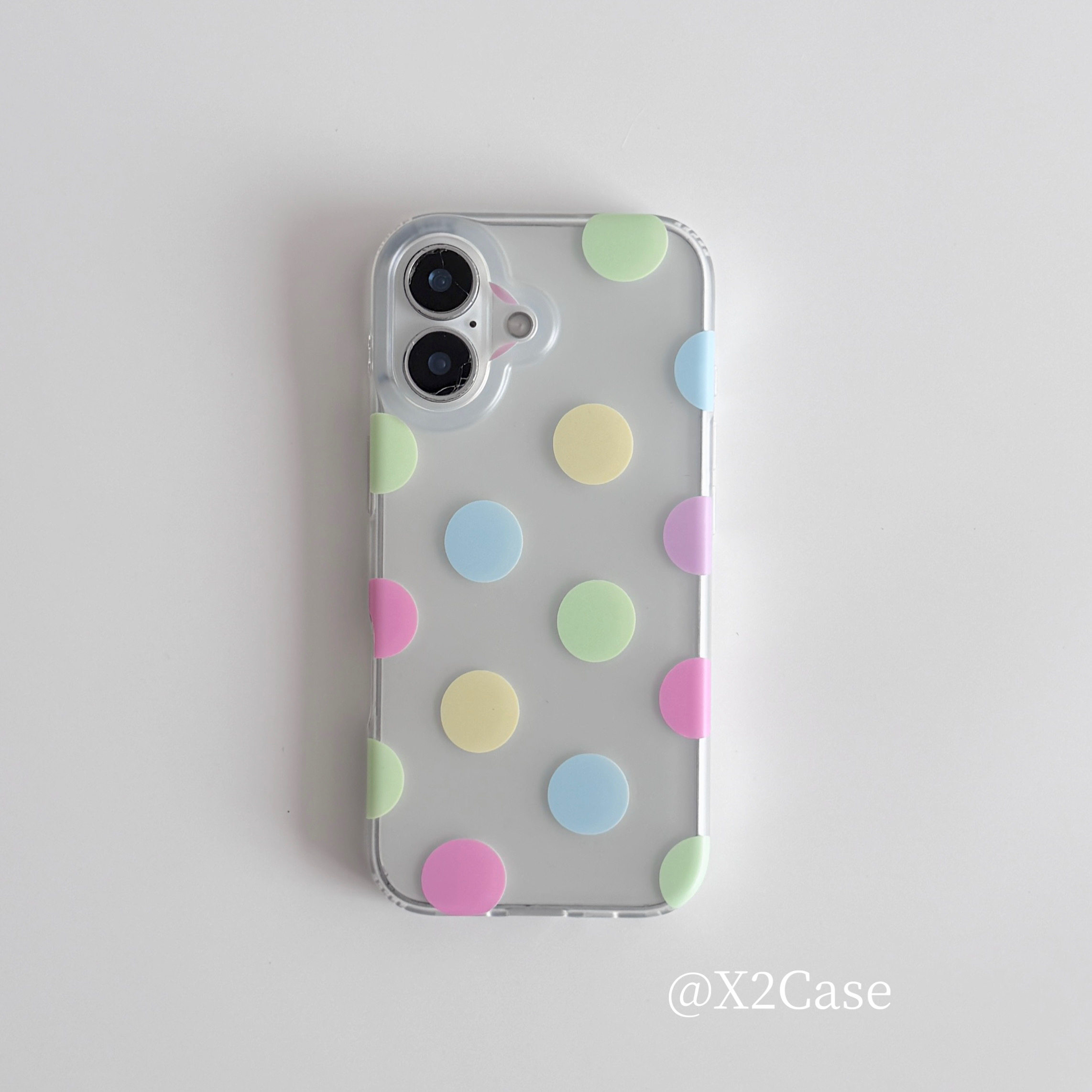 Korea Ins Colorful Polka Dots  - Phone Accessories List review and price