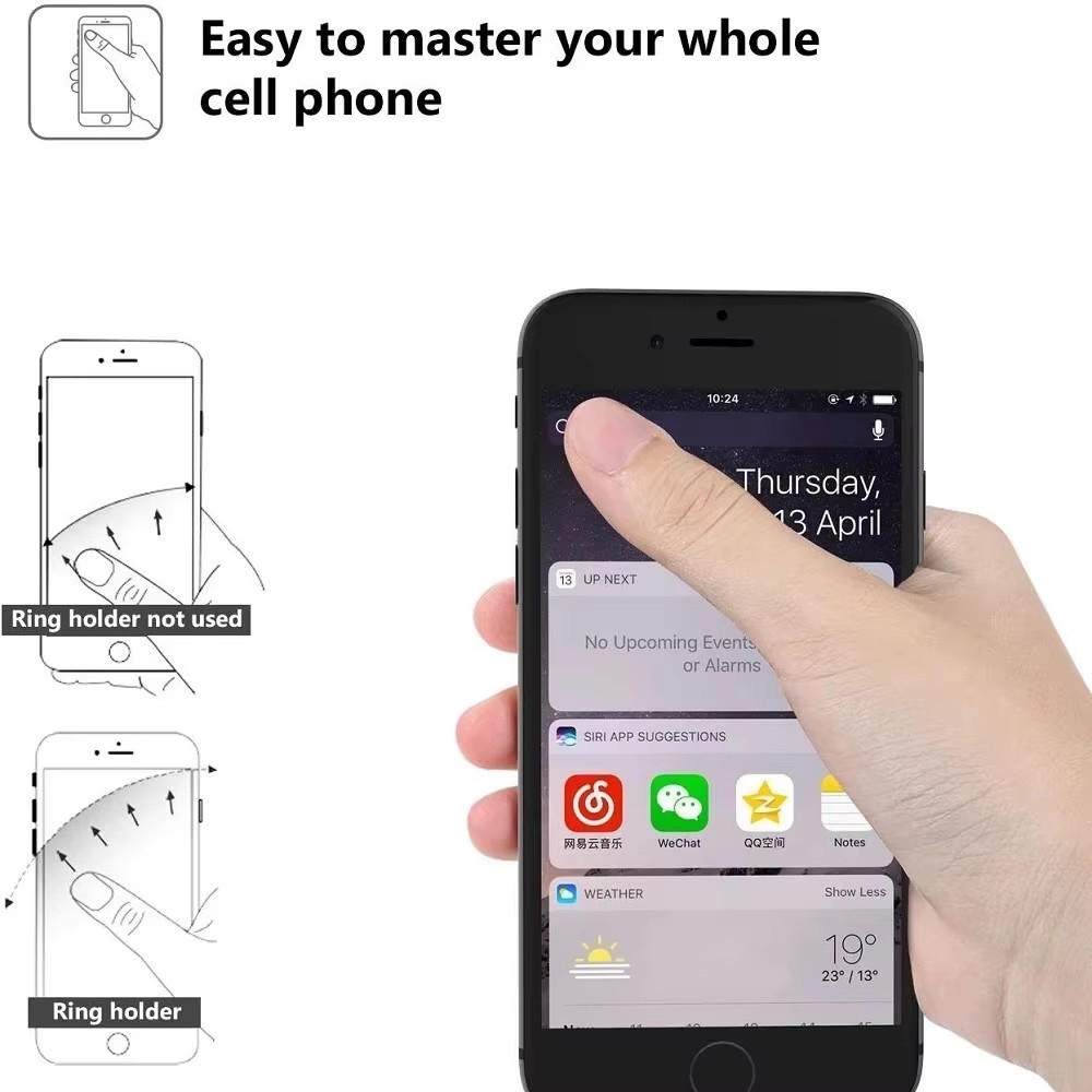 Finger Ring Mobile Phone Holde - Phone Accessories Useful review and price