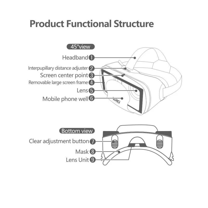 VRG Pro Virtual Reality VR Gla - Gaming Controller Phone review and price