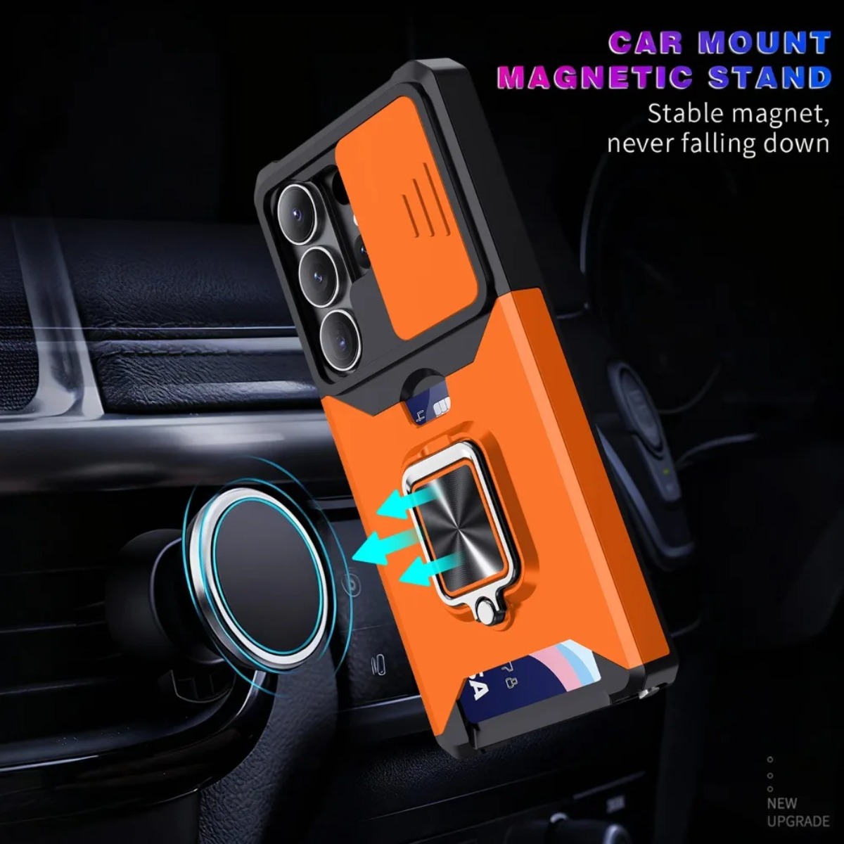 Card Slot Ring Holder Phone Ca - Phone Accessories Ring Holder review and price