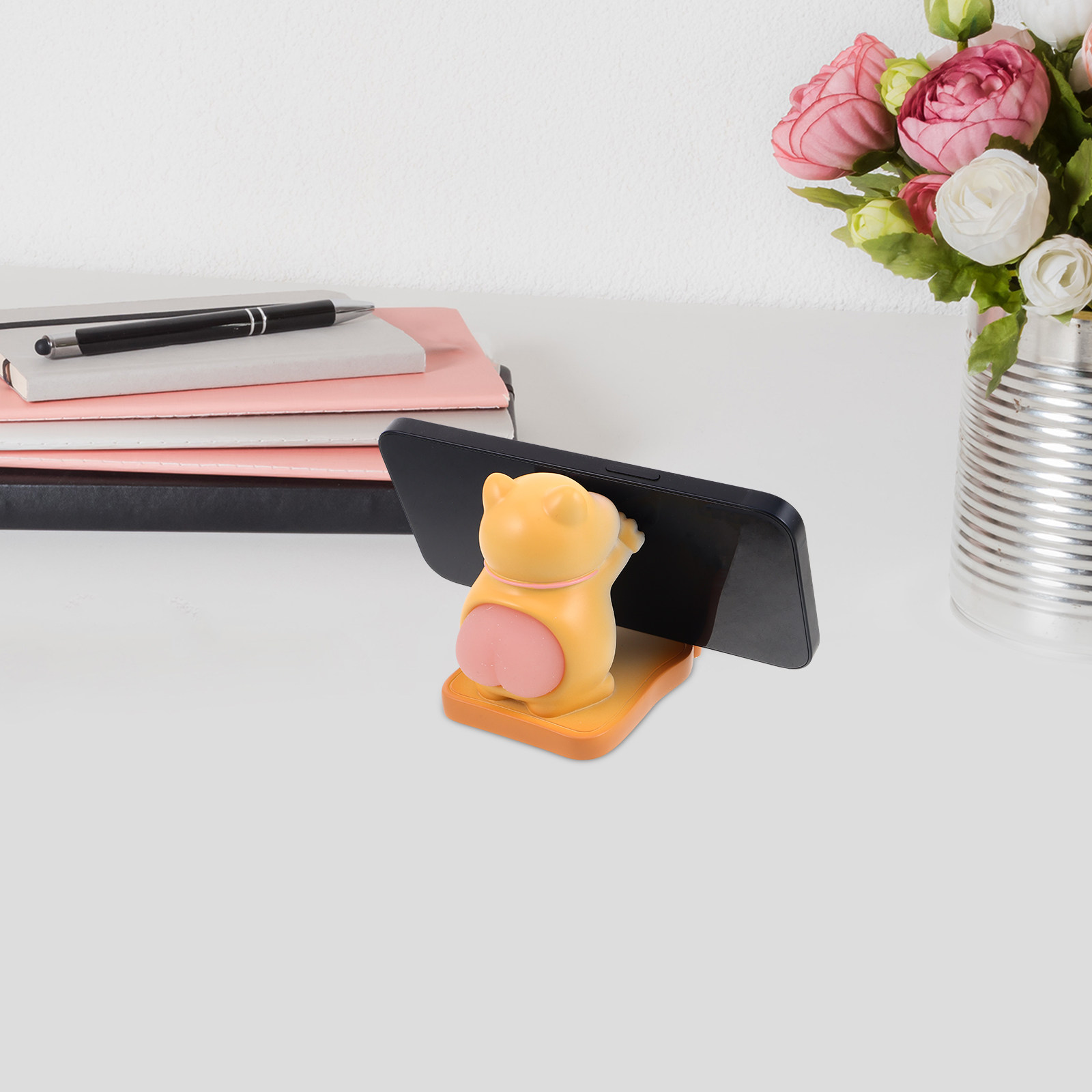 Cute Cat Phone Holder Resin Ca - Phone Accessories Cute review and price