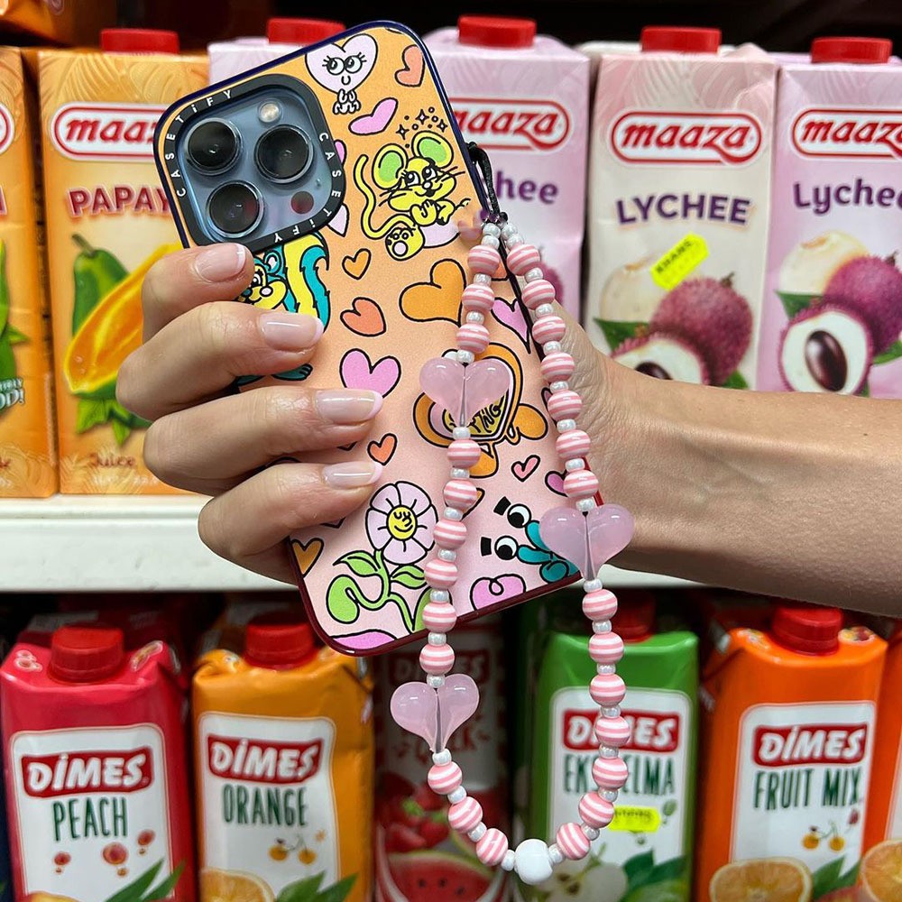 Pink Heart Phone Chain Straps  - Phone Accessories Wholesale Suppliers review and price