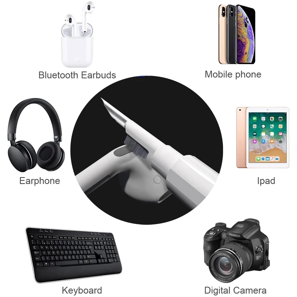3 In 1 Cleaner Kit Earphones C - Wireless Earbuds Case review and price