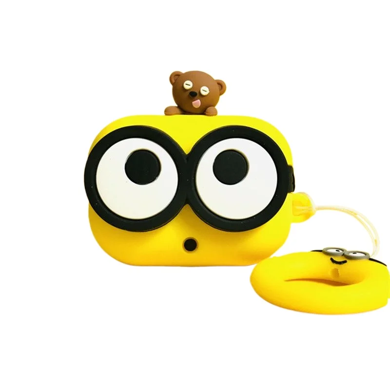 Minionsed Cute Cartoon Silicon - Wireless Earbuds Case review and price