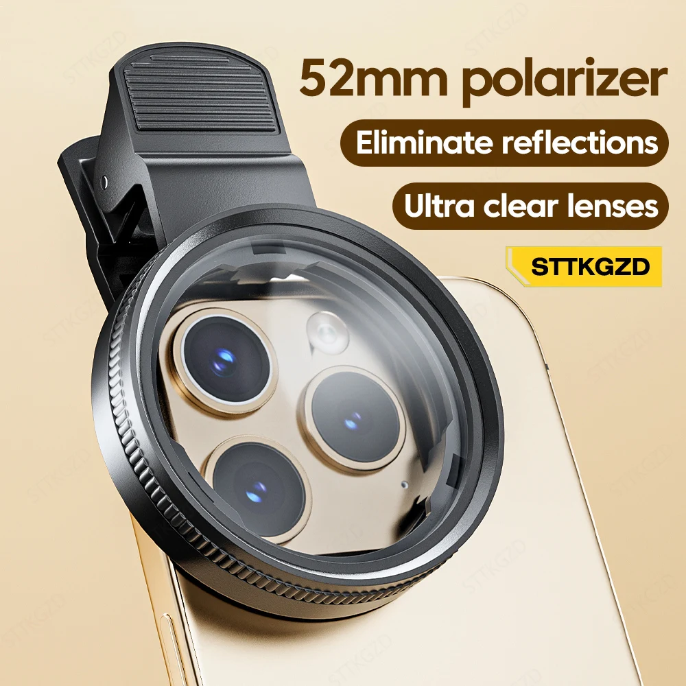 New 52mm CPL Mobile Phone Lens - Phone Accessories Useful review and price