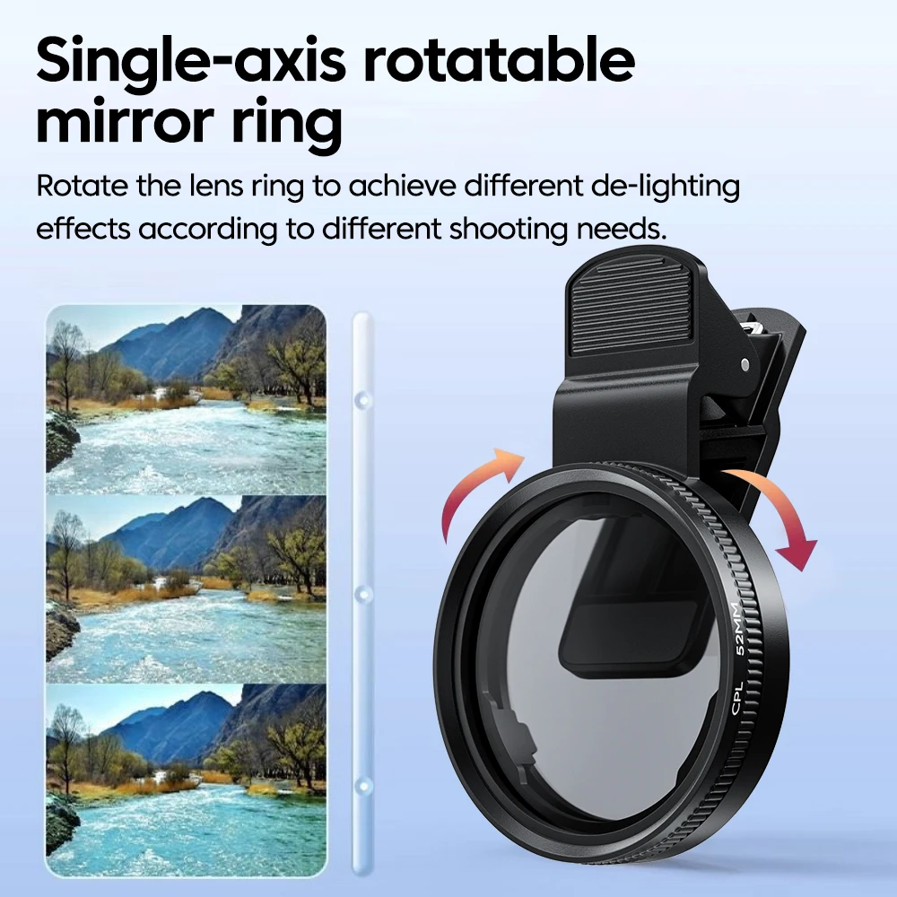 New 52mm CPL Mobile Phone Lens - Phone Accessories Useful review and price